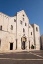 Facade of Basilica of Saint Nicholas in Bari Royalty Free Stock Photo