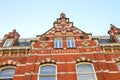 The facade of a beautiful home in the Dutch town Den Bosch. Royalty Free Stock Photo