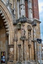 Facade of the Breslauer Dom Cathedral of St John the Baptist in Ostrow Tumski district of Wroclaw, Poland.