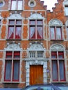 Facade of historic city house