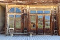 Facade of building, Bodie Ghost Town Royalty Free Stock Photo