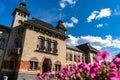 Facade of the building of the Local History Museum of Poltava