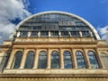 The facade of the building of Lyon opera house, Lyon old town, France Royalty Free Stock Photo