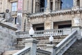 Facade building museum,MNAC and access stairs in Montjuic park,Barcelona.