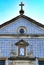 Facade of Capela da Nossa Senhora da Piedade in Porto