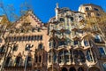 Exterior of Casa Amatller and Casa Batllo, Barcelona Royalty Free Stock Photo