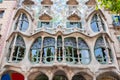Facade of Casa Battlo building, Barcelona, Spain