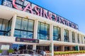 Facade  of Casino Estoril in Estoril, Portugal Royalty Free Stock Photo