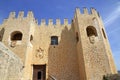 Facade of the castle of Velez Blanco