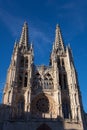 Facade of the Cathedral of Burgos