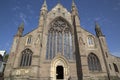 Facade of Cathedral Church; Worcester; England Royalty Free Stock Photo