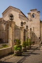 Cathedral bell tower. Sorrento. Naples. Italy Royalty Free Stock Photo