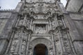 Facade of Cathedral, Pontevedra Royalty Free Stock Photo
