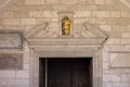 Facade of Cathedral of Saint Tryphon (Kotor Cathedral), Kotor, Montenegro Royalty Free Stock Photo