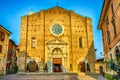 Facade of the Cathedral in Salo, Lake Garda, Italy