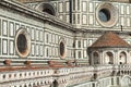 Facade cathedral Santa Maria del Fiore Duomo , Florence Royalty Free Stock Photo