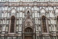 Facade of the Cathedral of Santa Maria del Fiore, fragment. Florence,