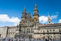 Facade of the Cathedral Santiago de Compostela
