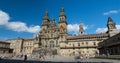 Facade of the Cathedral Santiago de Compostela