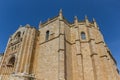 Facade of the cathedral of Zamora Royalty Free Stock Photo