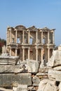 Facade of Celsus Library, ancient city Ephesus, Turkey