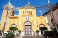 Facade of Chiesa San Pancrazio in Giardini Naxos Royalty Free Stock Photo
