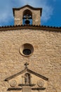 Facade of the Christian hermitage of Sant Honorat