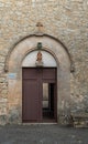 Facade of the Christian hermitage of Sant Honorat