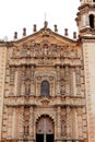 Facade of church del carmen in san luis potosi, mexico V