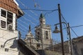 The facade of the church at the Galilean Cana in Israel, the site of Jesus` first miracle,