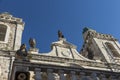 The facade of the church at the Galilean Cana in Israel, the site of Jesus` first miracle