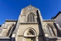 The facade of the Church