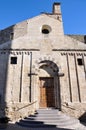 Church of S. Martino in the medieval town of Tarquinia in Italy