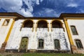 Facade of the church of Saint Francis of Assisi, Ouro Preto, Minas Gerais, Brazil Royalty Free Stock Photo