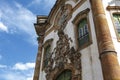 Facade of the church of Saint Francis of Assisi, Ouro Preto, Minas Gerais, Brazil Royalty Free Stock Photo