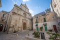 Church of San Domenico in Monopoli, Italy Royalty Free Stock Photo