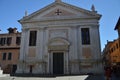 Facade of the church of San Fosca In Venice.