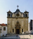 Facade of the church of San Juan de Almedina, on San Juan street and next to the national museum