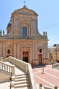 The town of Caltagirone in the province of Catania, Italy