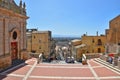 The town of Caltagirone in the province of Catania, Italy