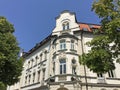 Facade of a classical residential building