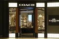 Facade of COACH retail store Royalty Free Stock Photo