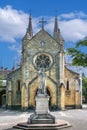 Collegiale church, Neuchatel, Switzerland