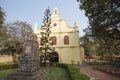 Facade of the colonial St. Francis Church, Kochin, Kerala, India Royalty Free Stock Photo