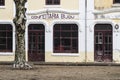 Facade of a confectionery in Portugal