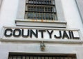 Facade of the County Jail Royalty Free Stock Photo