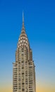 Facade of the Crysler Building in the afternoon in New York, USA