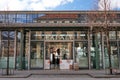 The facade of the deli Italian counter Eataly in Munich, Germany