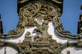 Facade Detail of Sao Francisco de Assis Church - Sao Joao Del Rei, Minas Gerais, Brazil Royalty Free Stock Photo