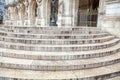 Facade details of opera in Paris Royalty Free Stock Photo